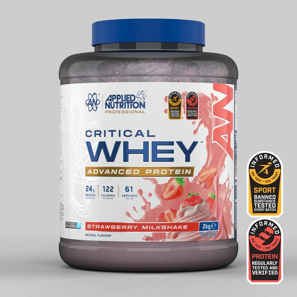 Applied Nutrition strawberry protein powder