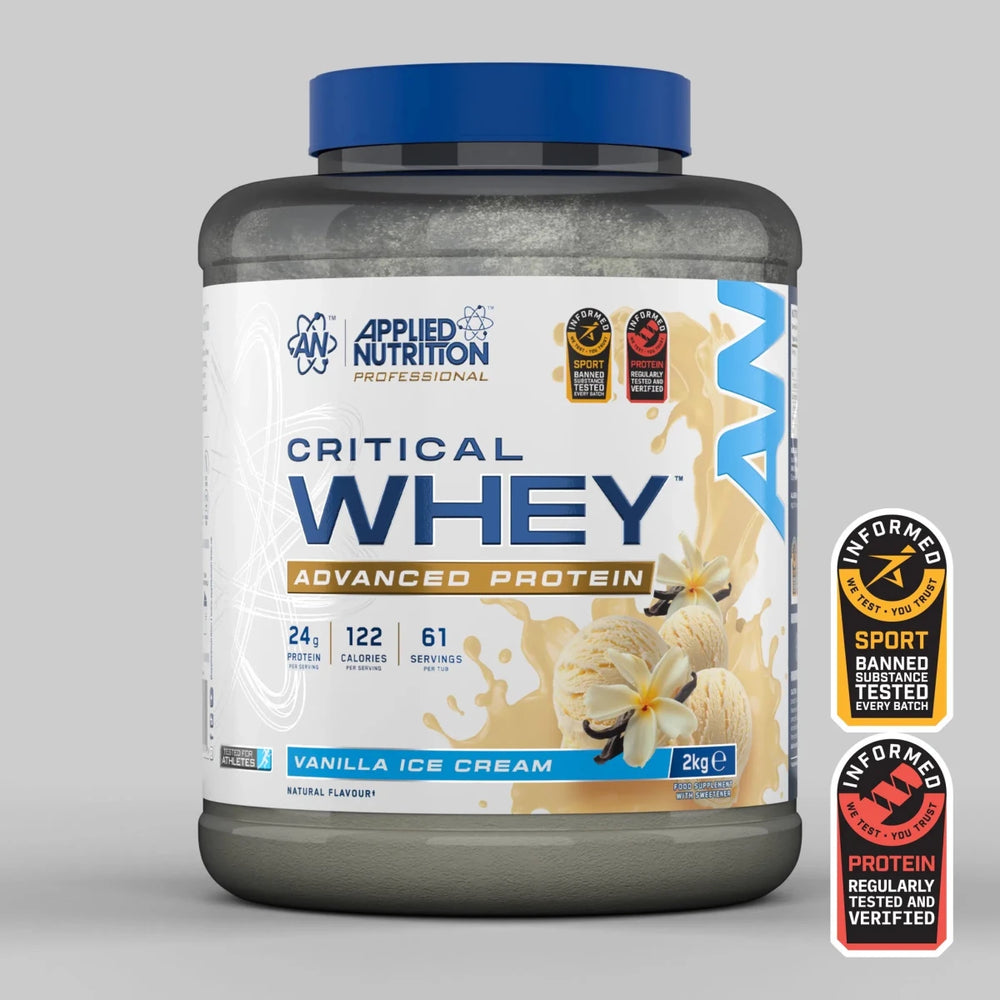 Applied Nutrition vanilla protein powder